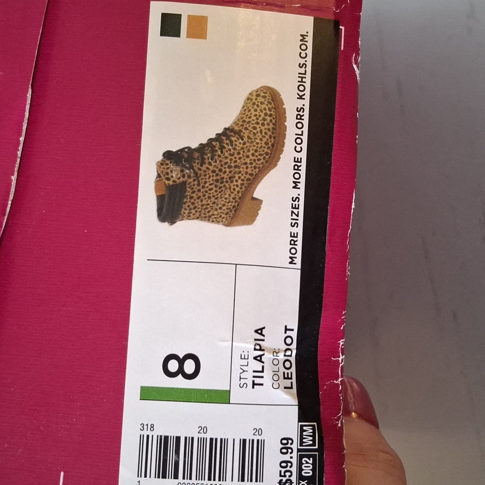 Leopard Print Ankle Boots - Picture 12 of 12